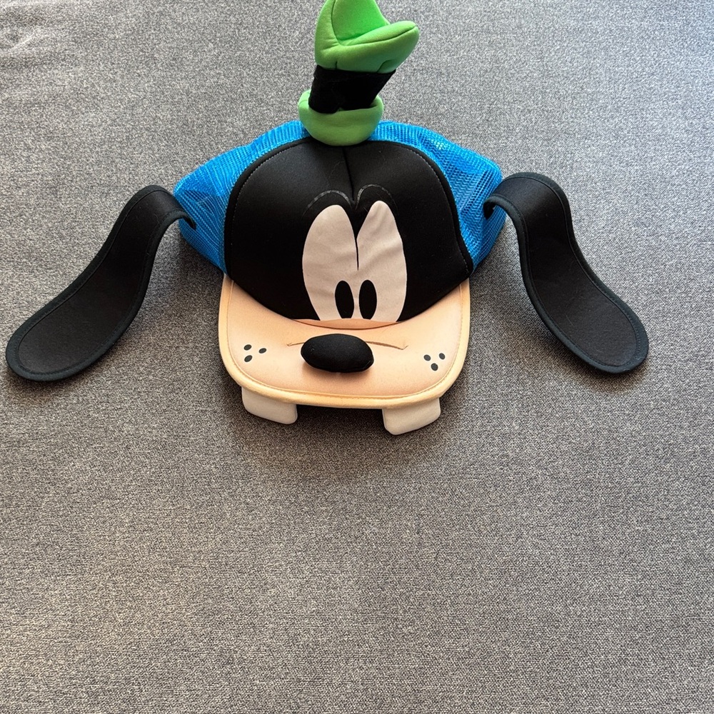 Goofy Character Hat with Black Ears